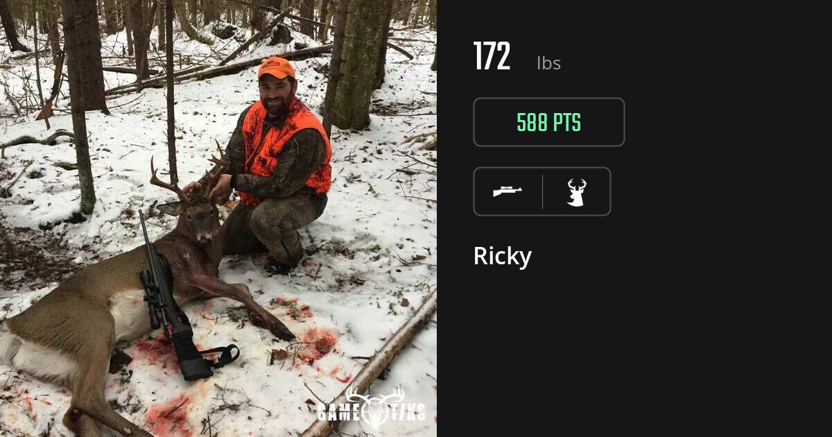 deer harvest by Ricky
