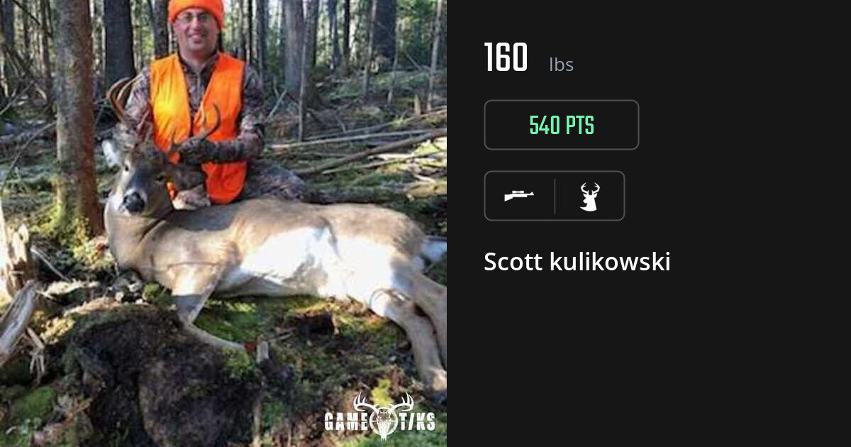 deer harvest by Scott kulikowski