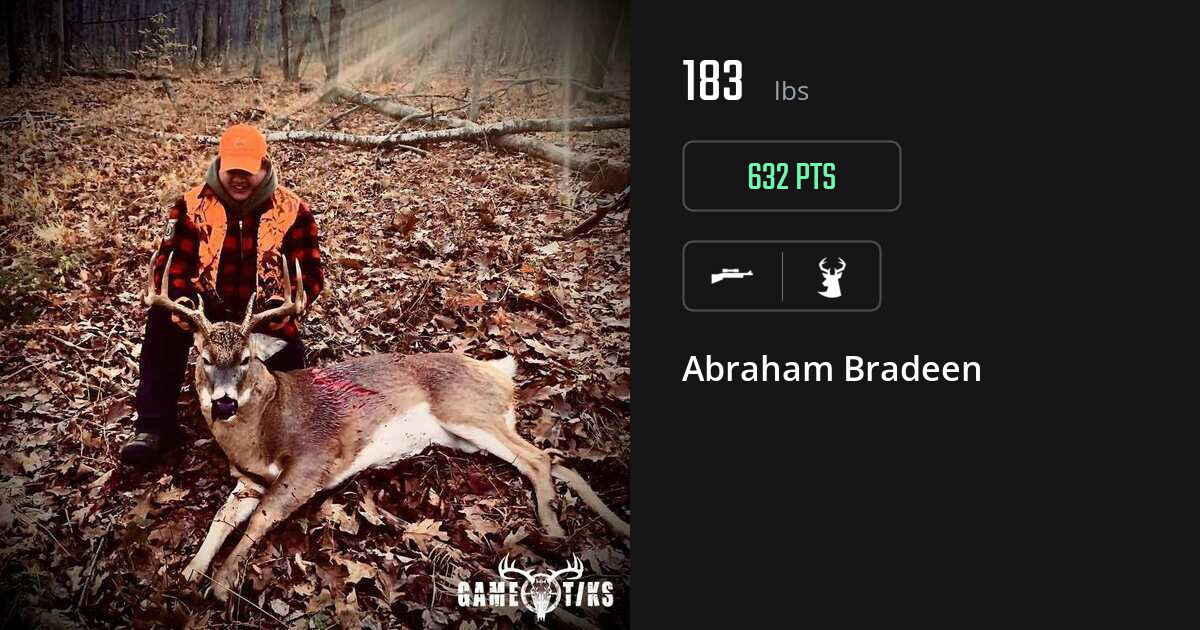 Deer harvest on Gametiks