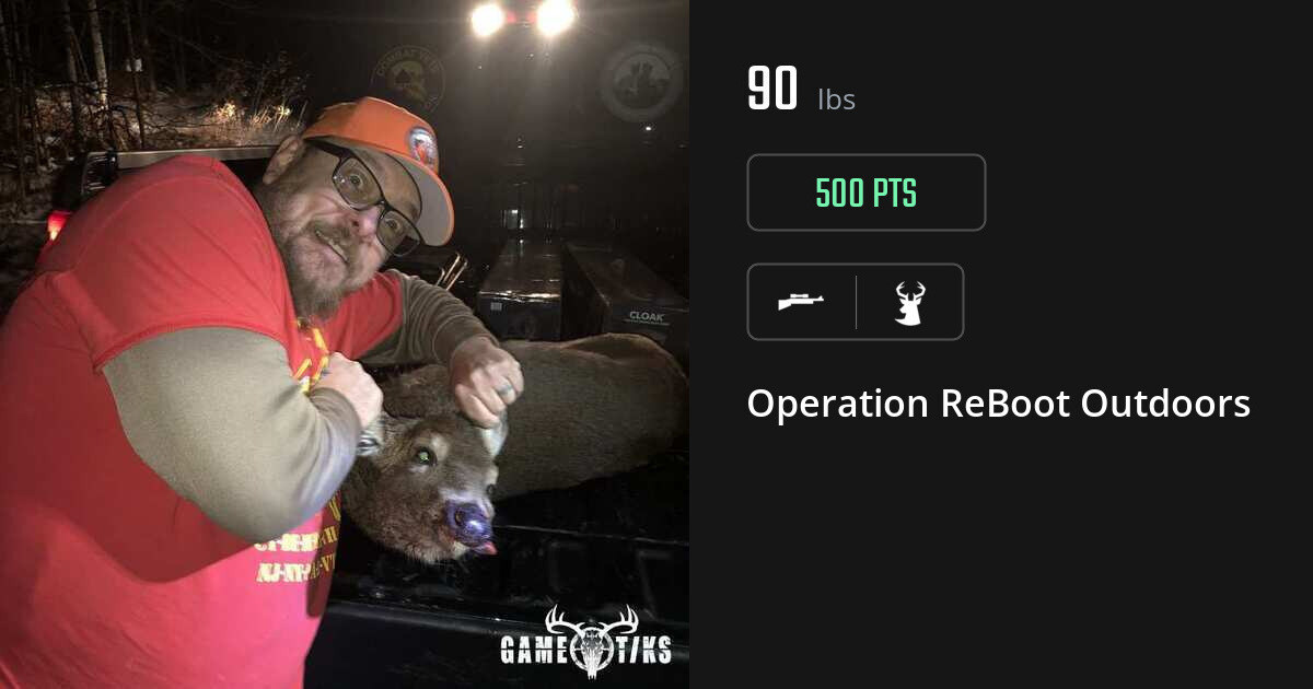 Deer harvest on Gametiks