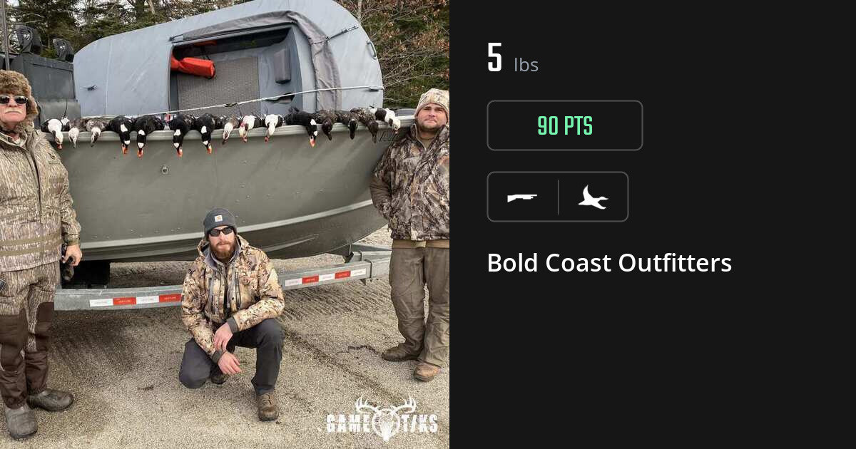 Waterfowl harvest on Gametiks