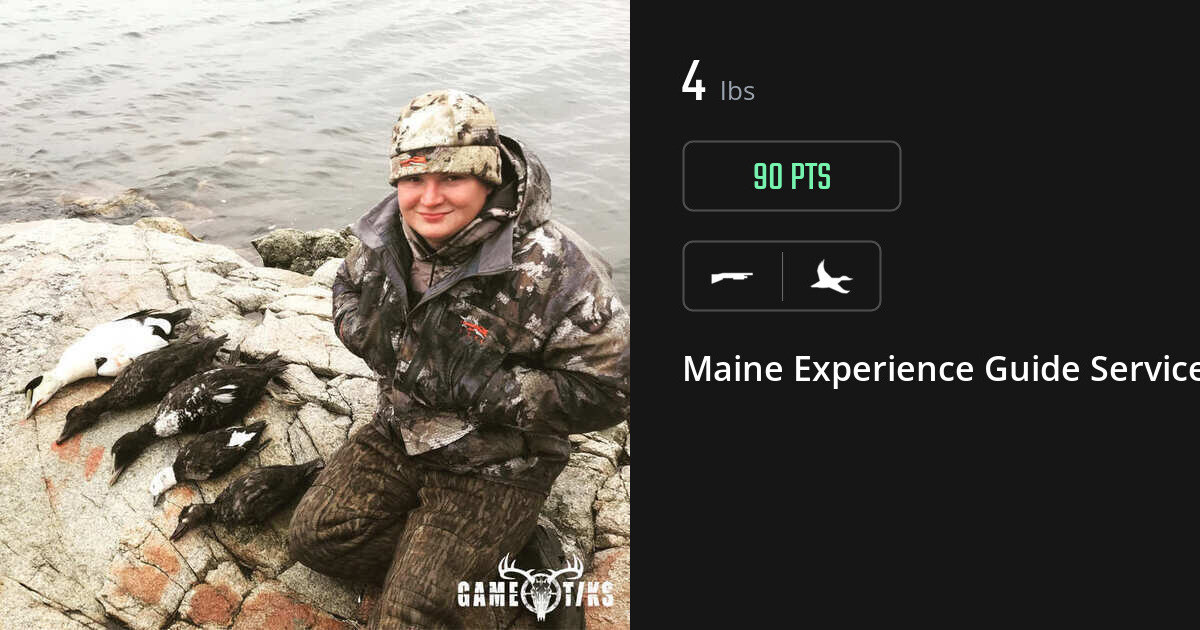 Waterfowl harvest on Gametiks