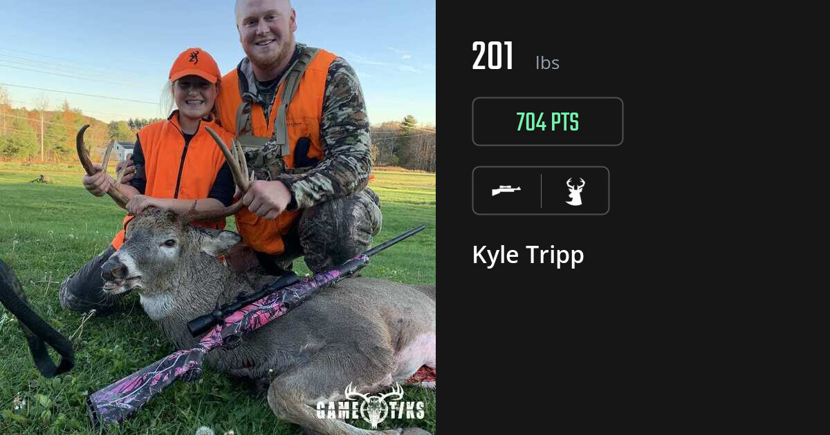 deer harvest by Kyle Tripp
