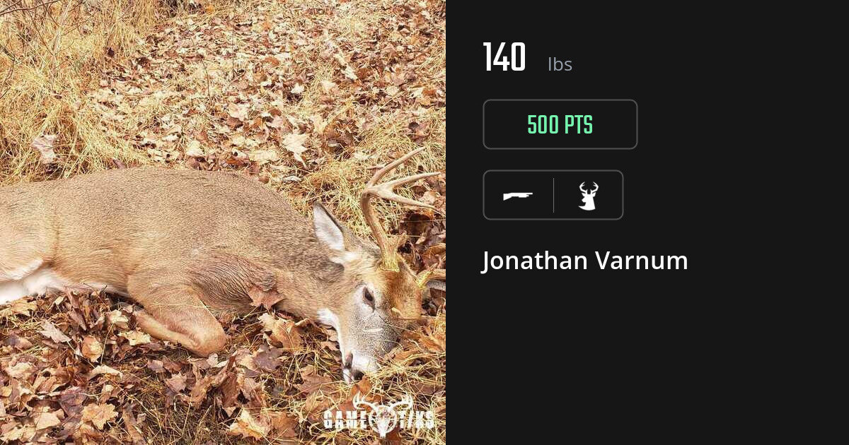 deer harvest by Jonathan Varnum