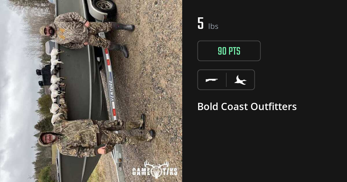 Waterfowl harvest on Gametiks
