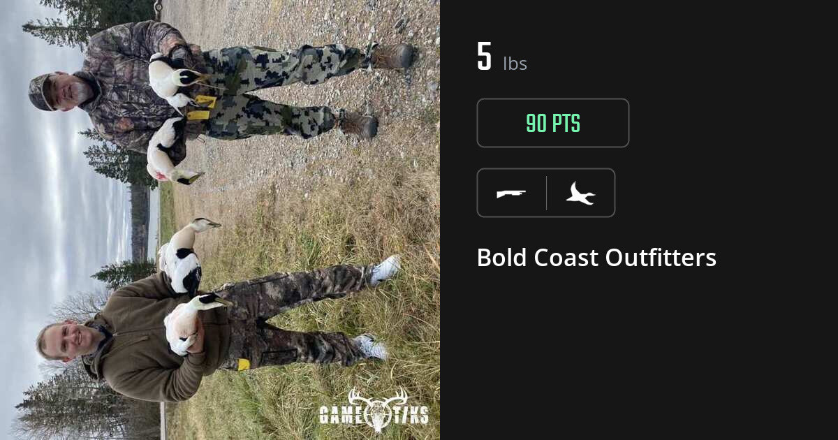 Waterfowl harvest on Gametiks
