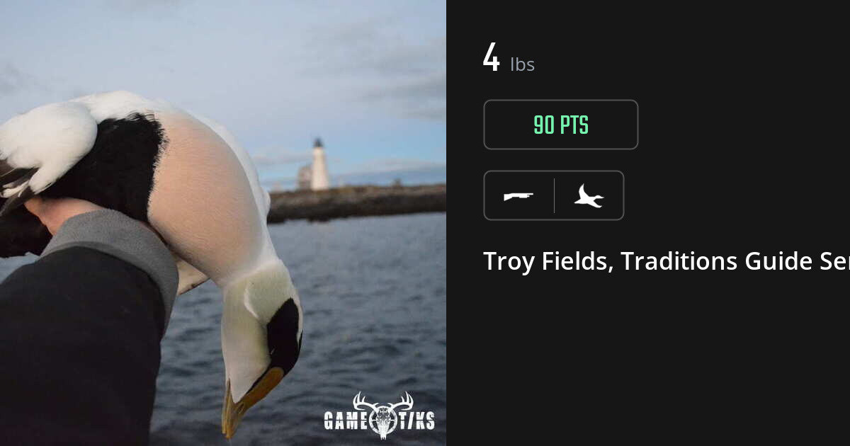 Waterfowl harvest on Gametiks