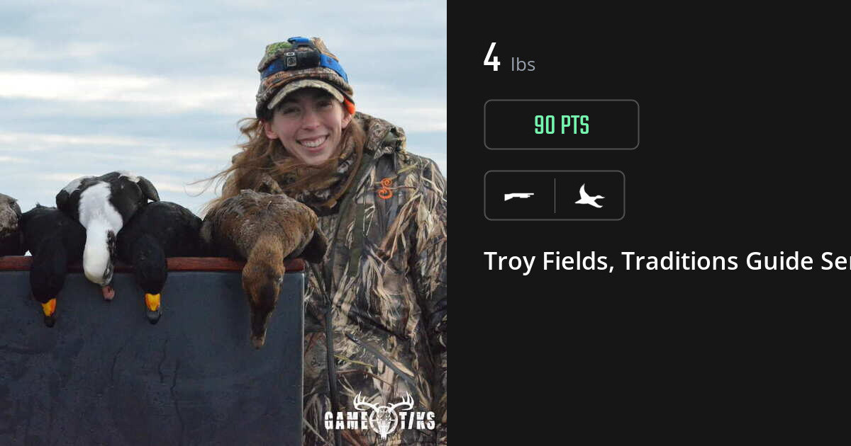 Waterfowl harvest on Gametiks