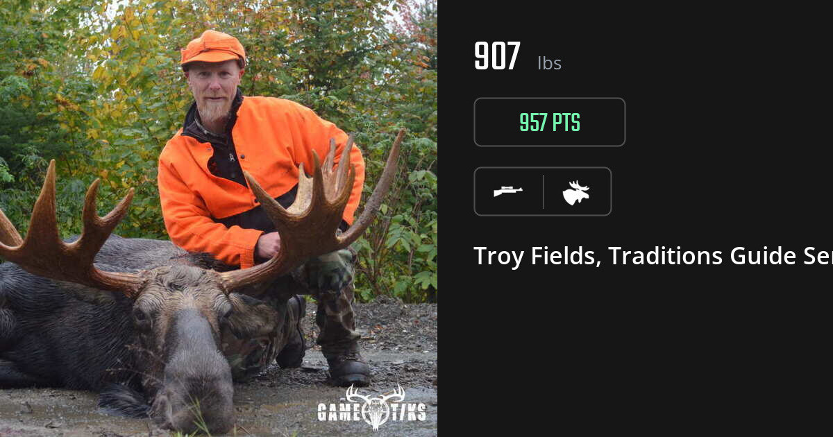 Moose harvest on Gametiks