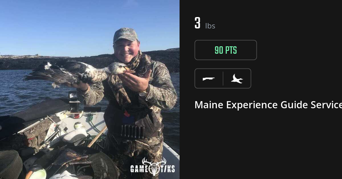 Waterfowl harvest on Gametiks
