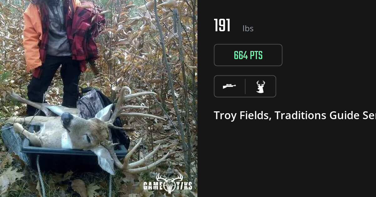 Deer harvest on Gametiks