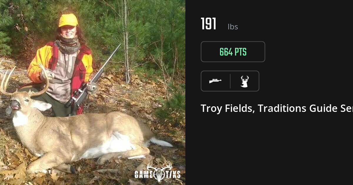 Deer harvest on Gametiks