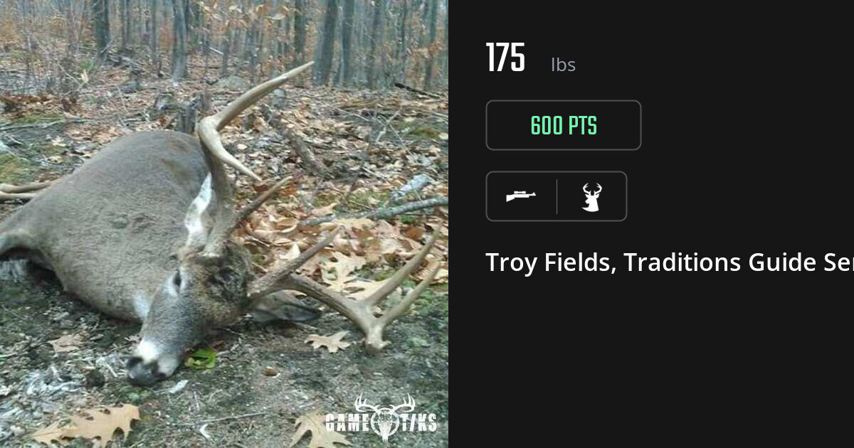 Deer harvest on Gametiks