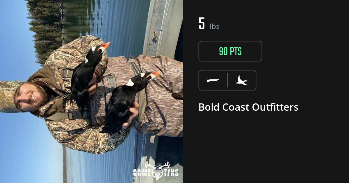 Waterfowl harvest on Gametiks
