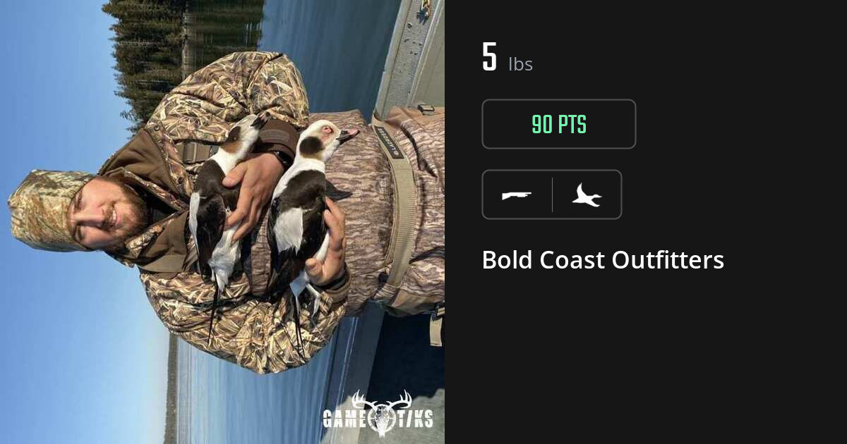 Waterfowl harvest on Gametiks