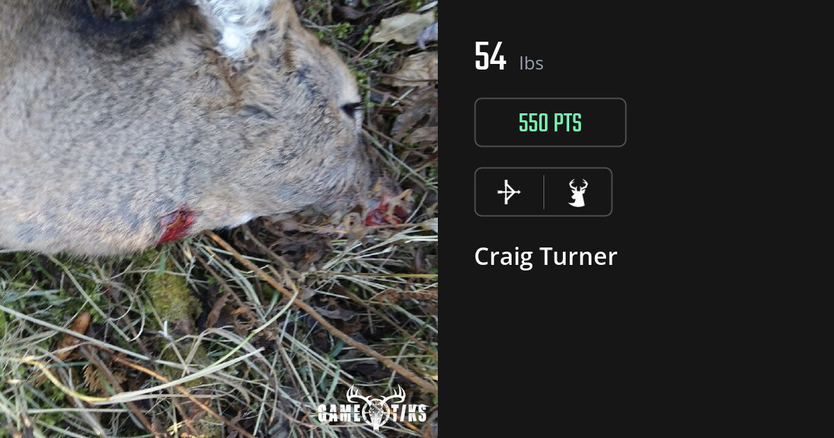 deer harvest by Craig Turner