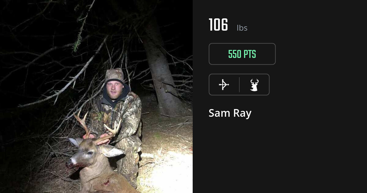 Deer harvest on Gametiks