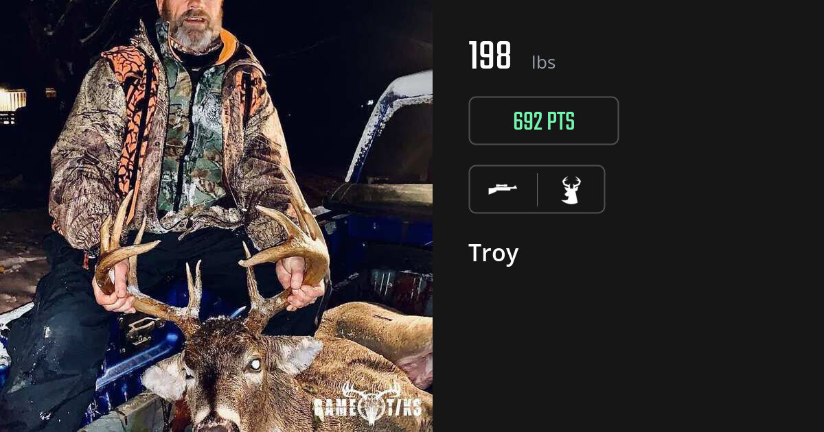 Deer harvest on Gametiks