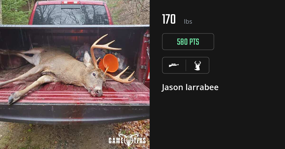 Deer harvest on Gametiks
