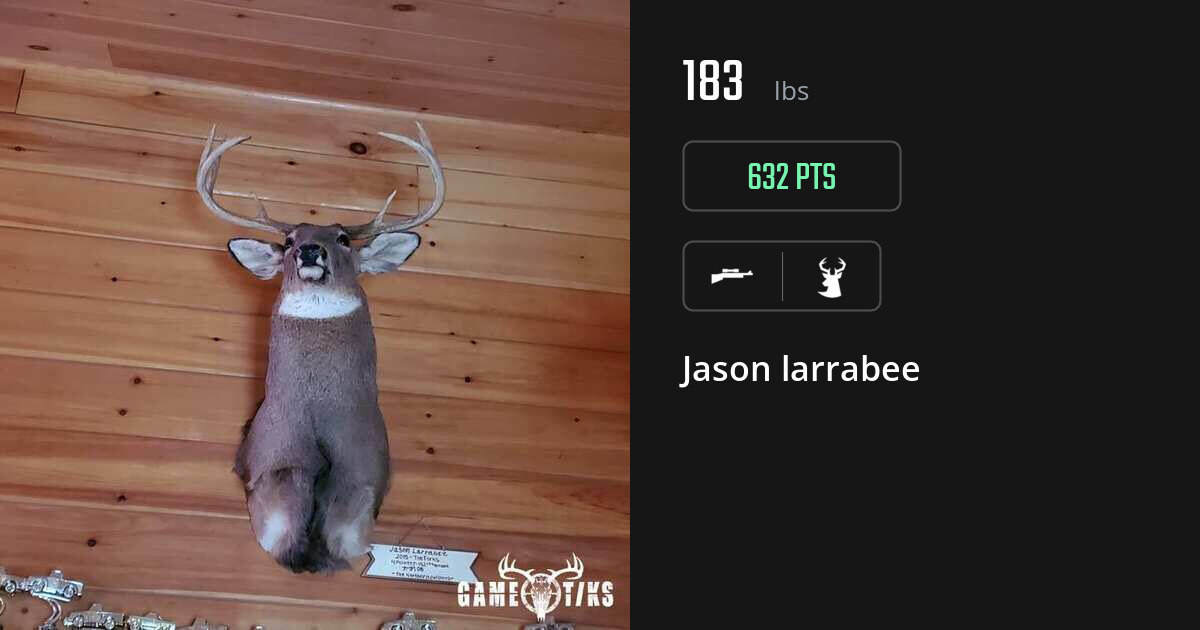 Deer harvest on Gametiks