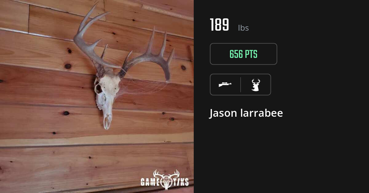 Deer harvest on Gametiks