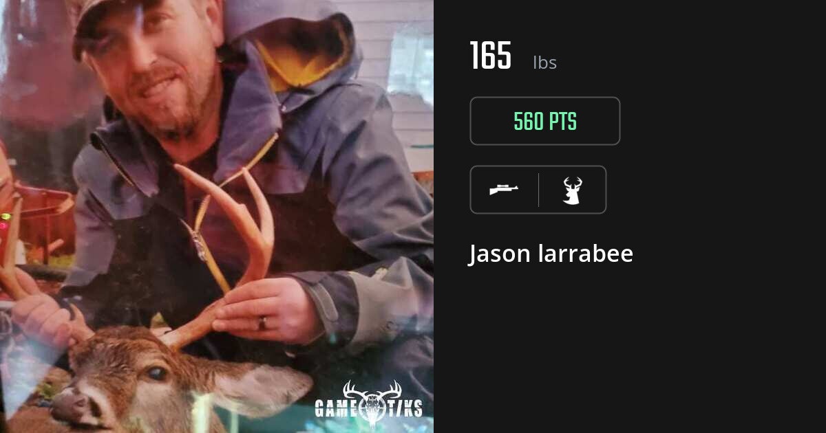 Deer harvest on Gametiks