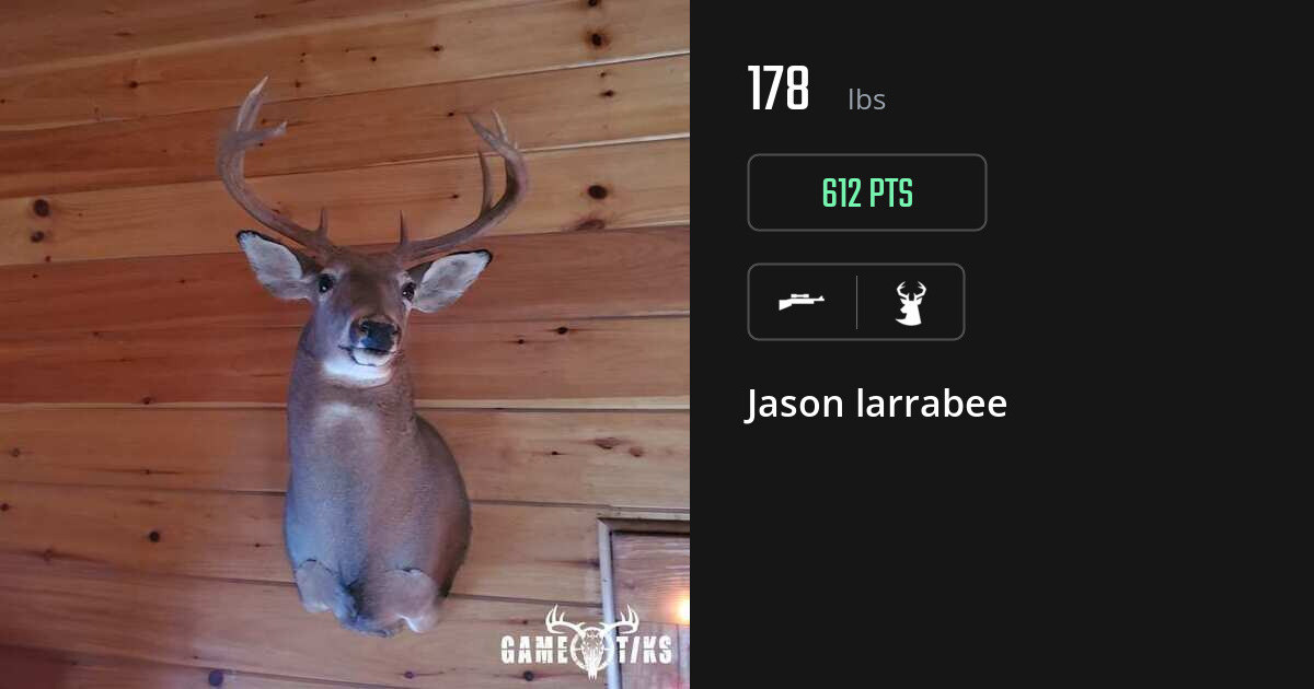 Deer harvest on Gametiks