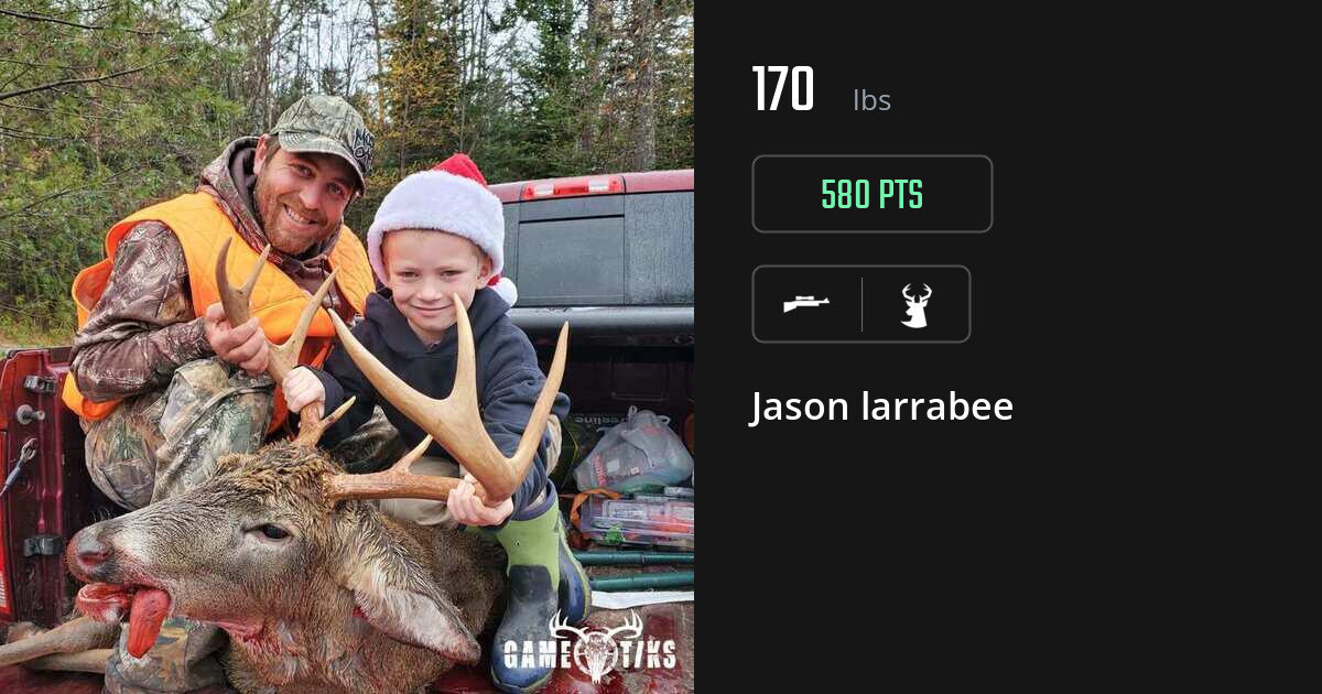 Deer harvest on Gametiks