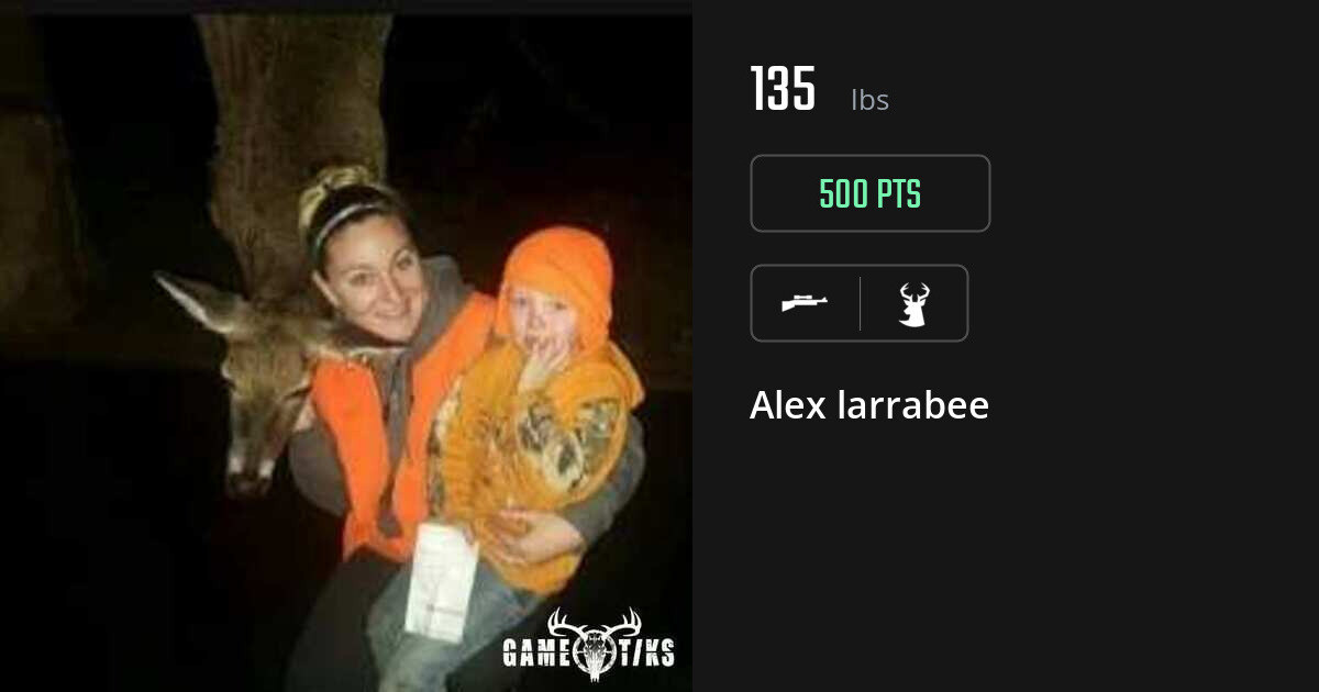 Deer harvest on Gametiks