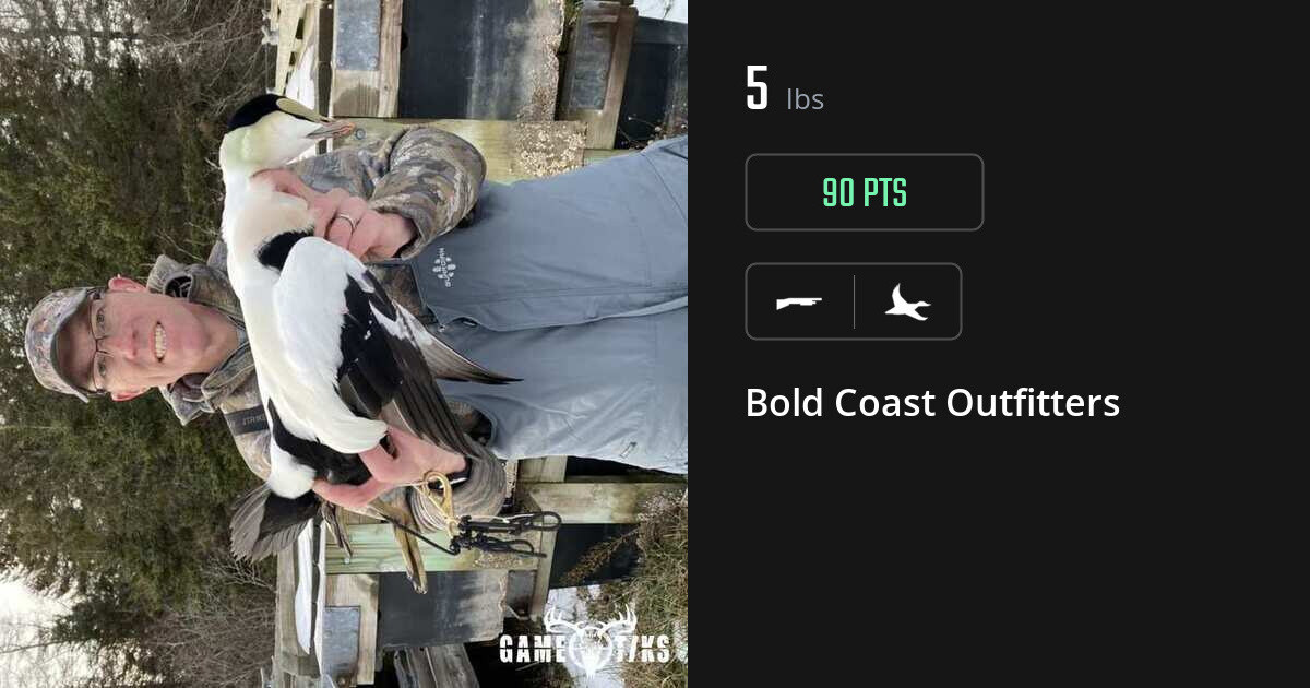 Waterfowl harvest on Gametiks