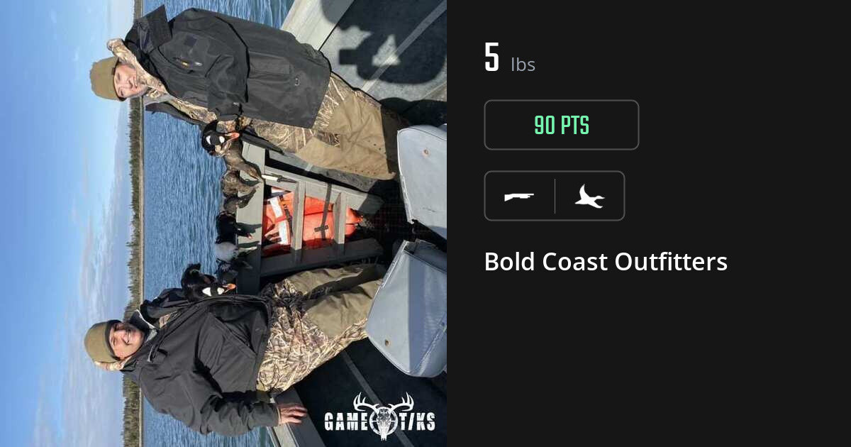 Waterfowl harvest on Gametiks