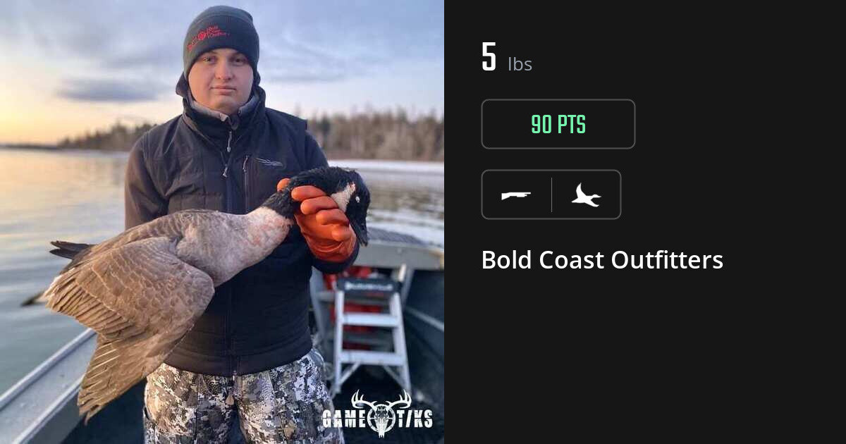 Waterfowl harvest on Gametiks