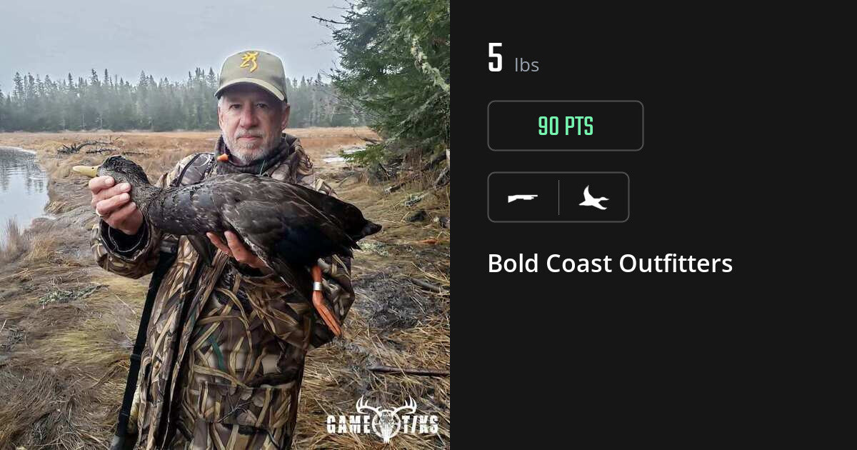Waterfowl harvest on Gametiks