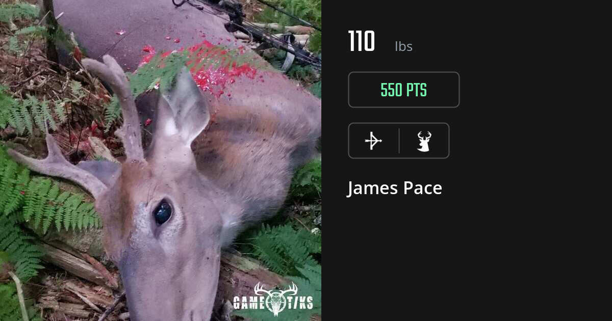 Deer harvest on Gametiks