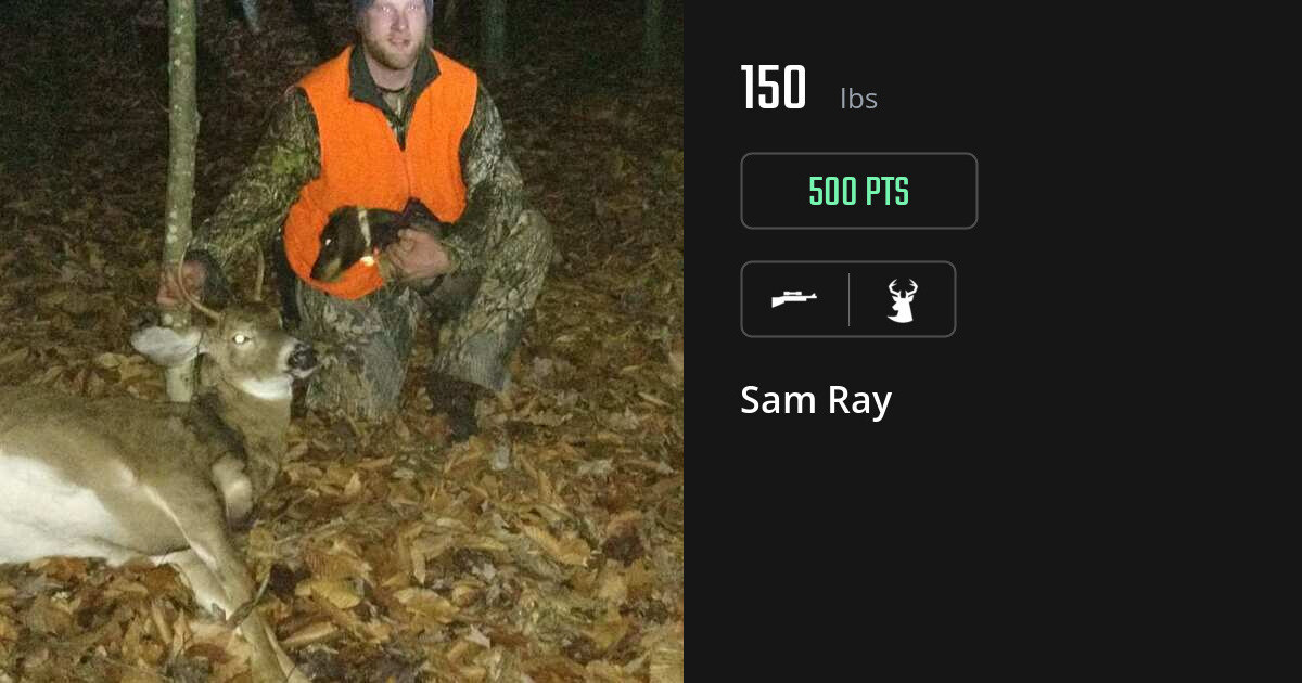 Deer harvest on Gametiks