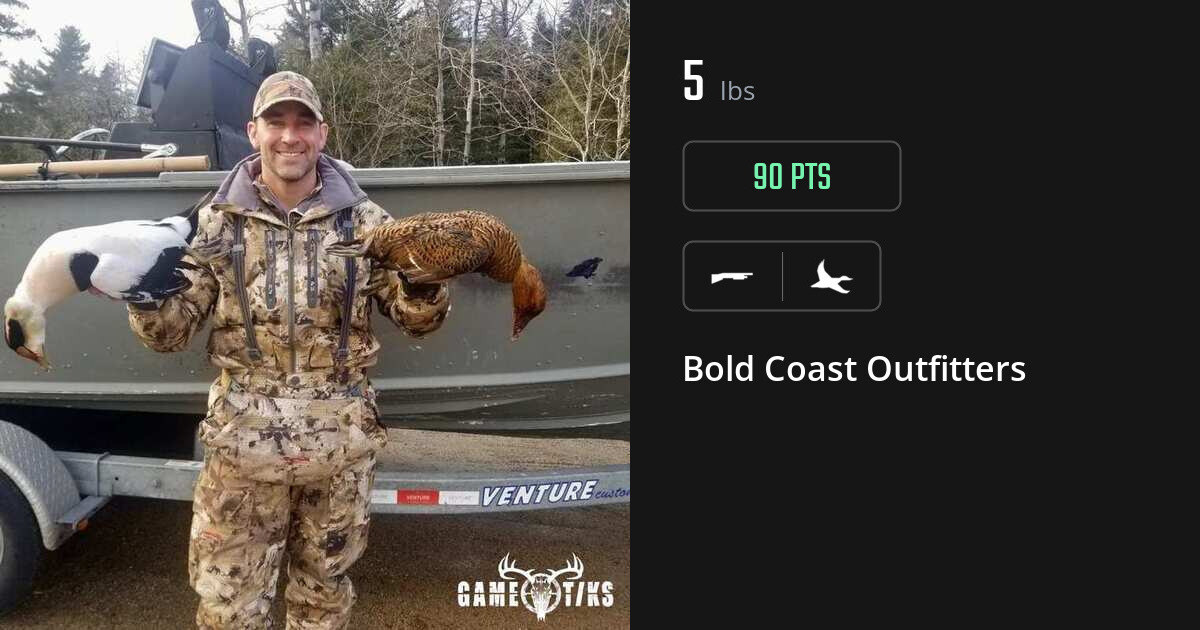 Waterfowl harvest on Gametiks