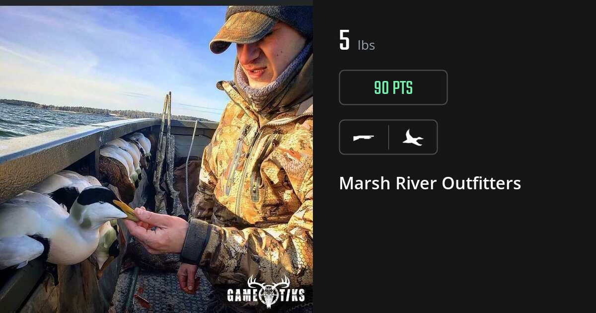 Waterfowl harvest on Gametiks
