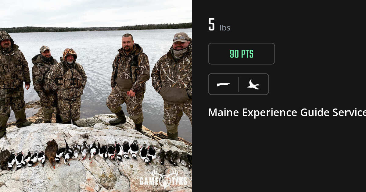 Waterfowl harvest on Gametiks