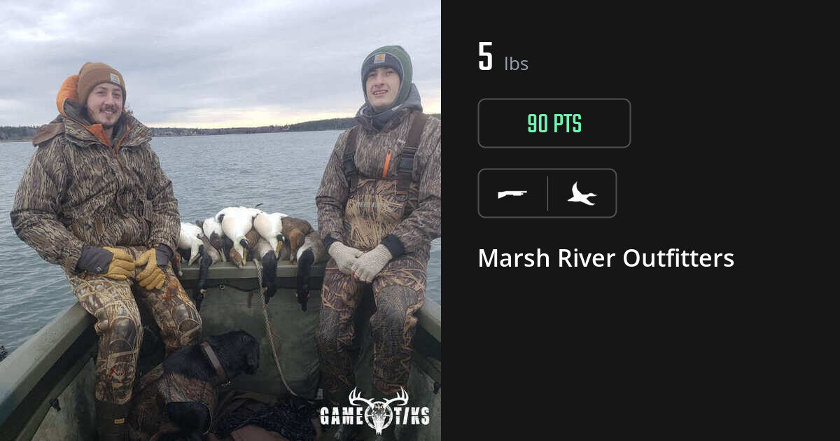 Waterfowl harvest on Gametiks