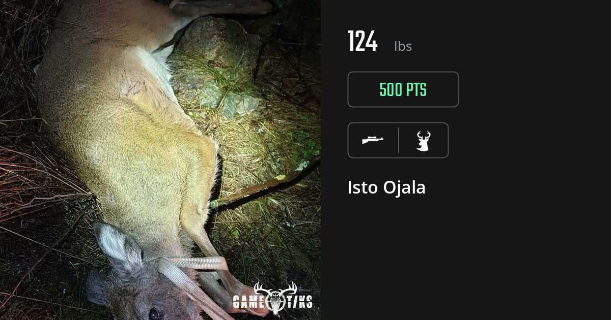 deer harvest by Isto Ojala