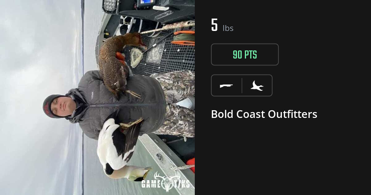 Waterfowl harvest on Gametiks
