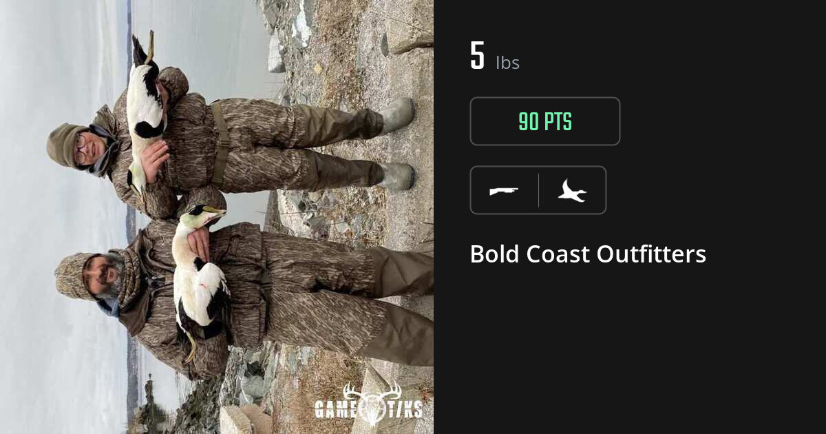 Waterfowl harvest on Gametiks