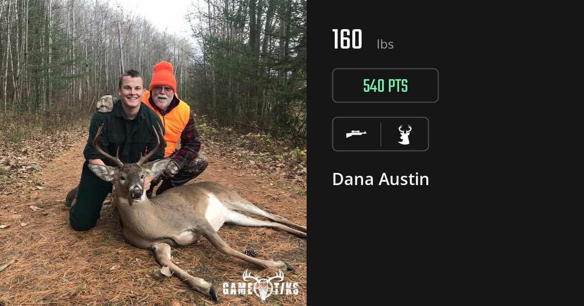 Deer harvest on Gametiks