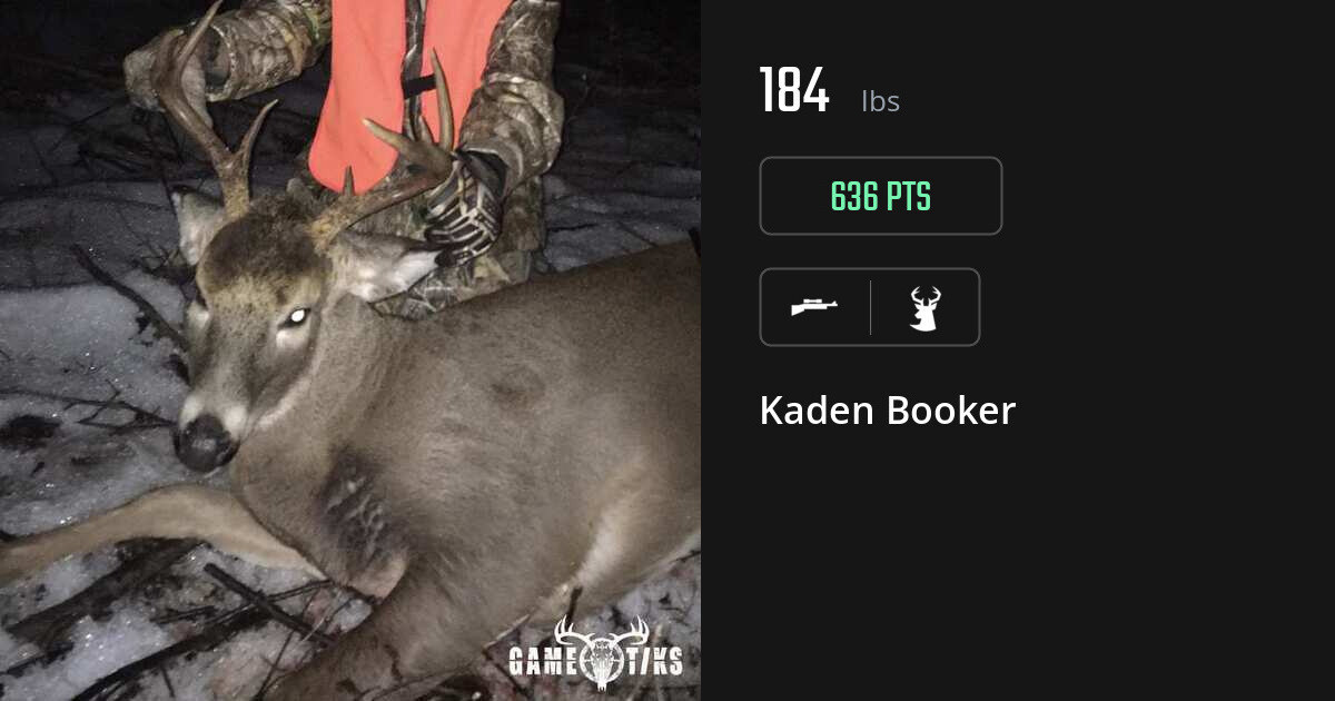 Deer harvest on Gametiks