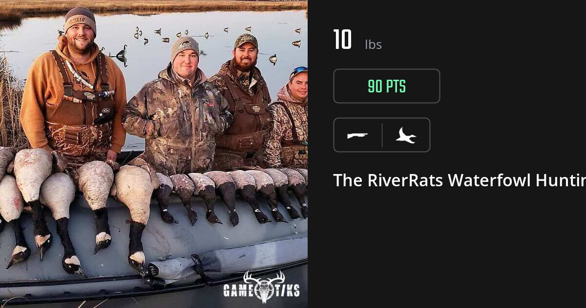 Waterfowl harvest on Gametiks