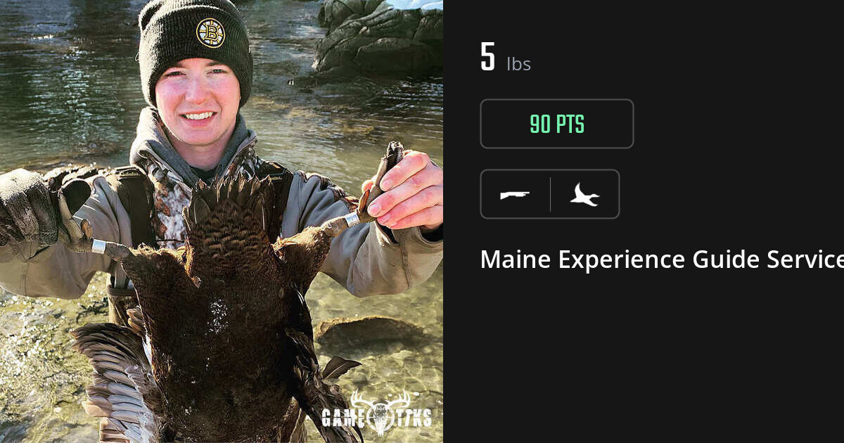 Waterfowl harvest on Gametiks