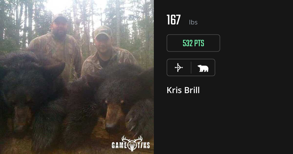 Bear harvest on Gametiks