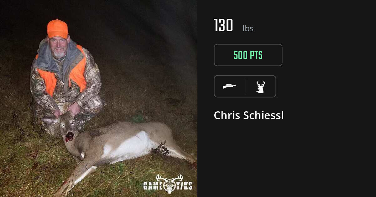 Deer harvest on Gametiks