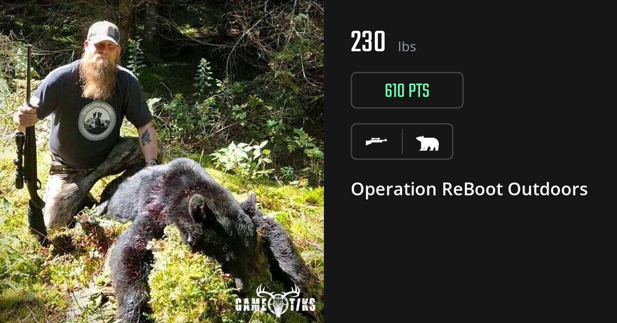 Bear harvest on Gametiks