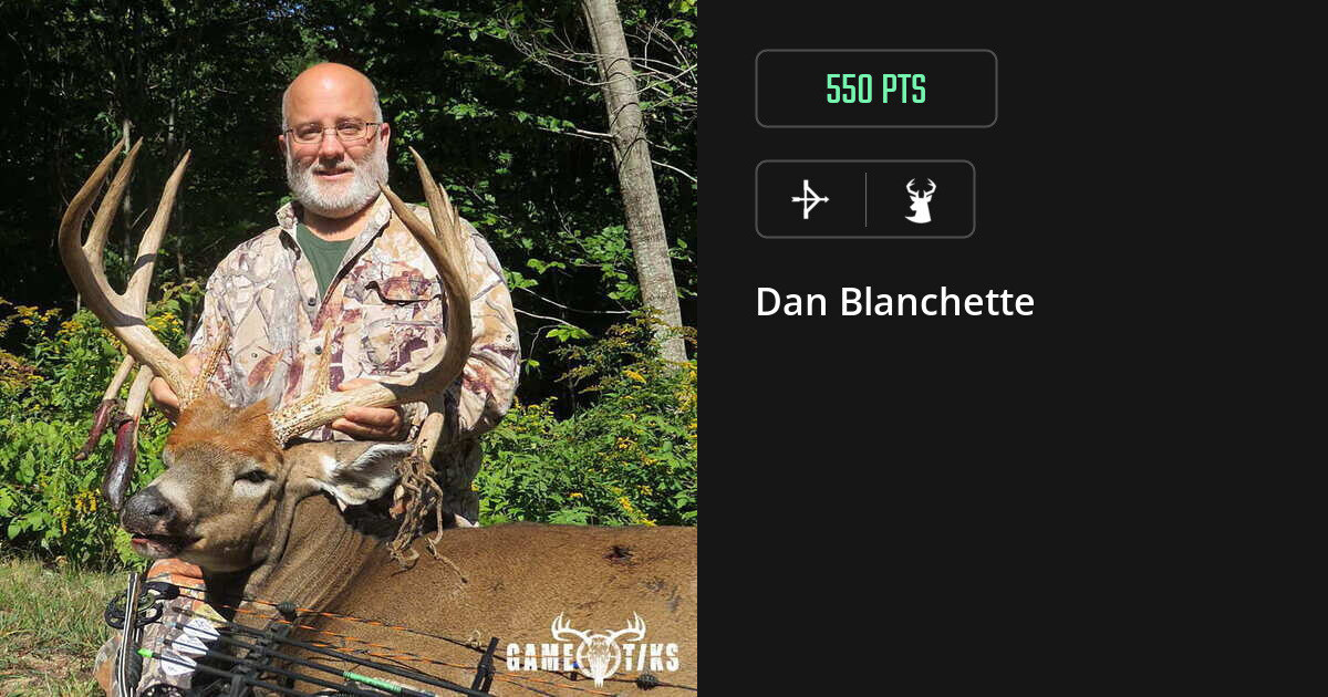 Deer harvest on Gametiks